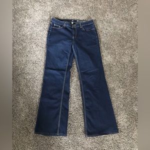 NY&C low rise flare curvy jeans